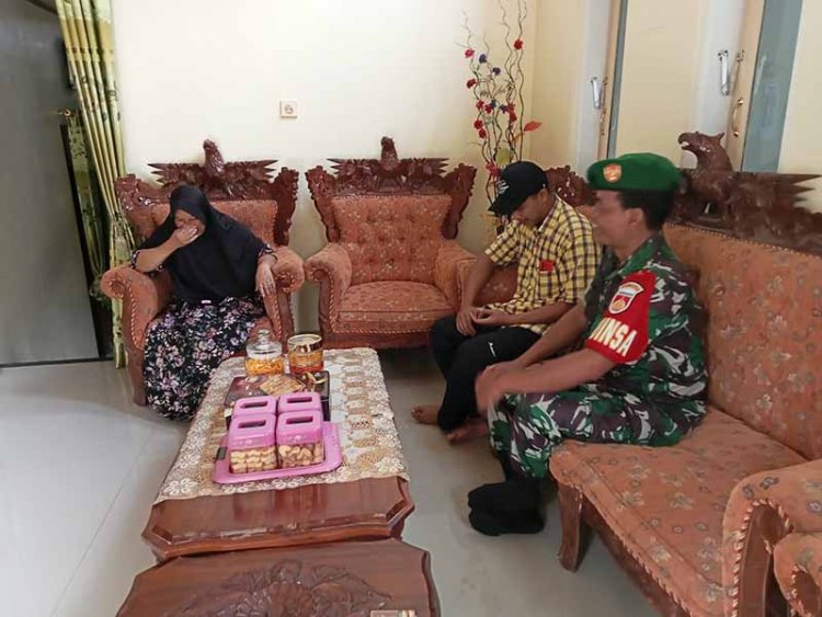 Babinsa Koramil 14/Madukara Komsos Bersama Kadus