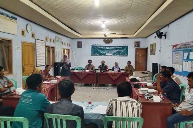 Babinsa Dampingi Kegiatan FKP di Desa Binaan 
