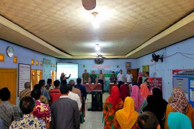 Danramil 14/Madukara Hadiri Musdes Penyusunan RKPDes Tahun 2024 Desa Pekauman