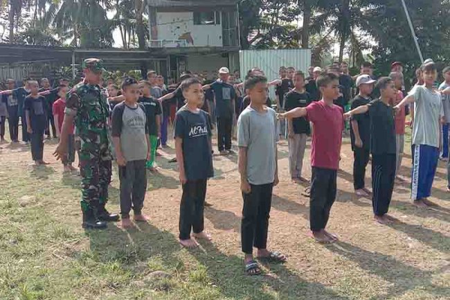 Tanamkan jiwa kedisiplinan dan bela negara