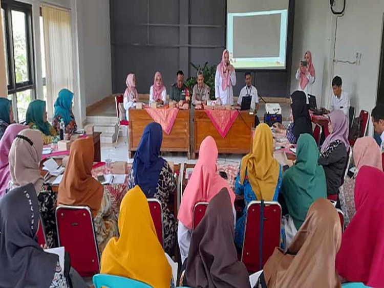 Babinsa Hadiri Rakor Dan Penanganan Pencegahan Stunting