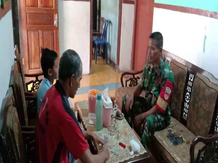 Mewujudkan Keakraban Babinsa Komsos Dengan Warga Binaan