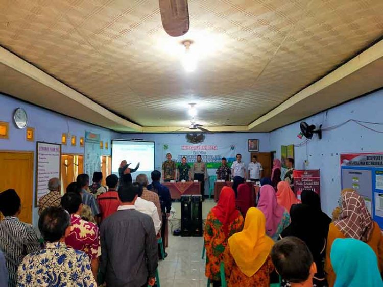 Danramil 14/Madukara Hadiri Musdes Penyusunan RKPDes Tahun 2024 Desa Pekauman