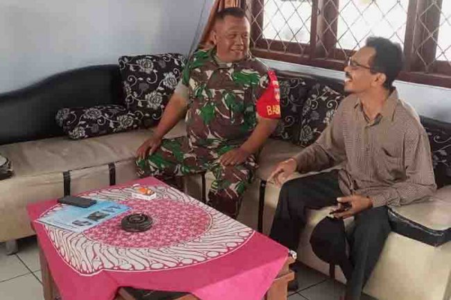 Babinsa aktif bersama perangkat desa