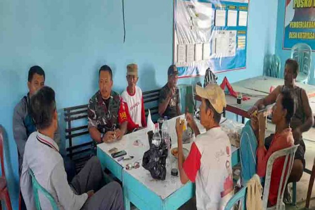 Mewujudkan Keakraban Babinsa Madukara Komsos Dengan Warga Binaan 