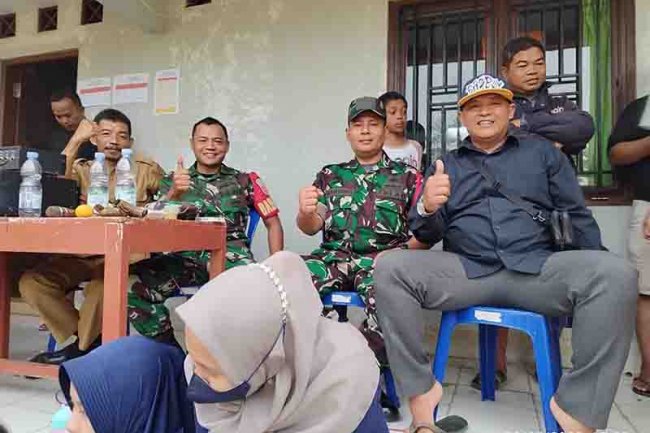 Peduli Babinsa Madukara Laksanakan Pengamanan Pertandingan Sepak Bola