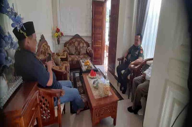 Danramil 14 Madukara  Hadiri Pertemuan Rutin IKKDES Kecamatan Madukara