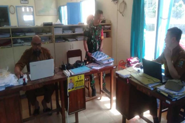 Perbarui Data Masyarakat, Babinsa Madukara Lakukan Puldatater