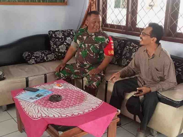 Babinsa aktif bersama perangkat desa