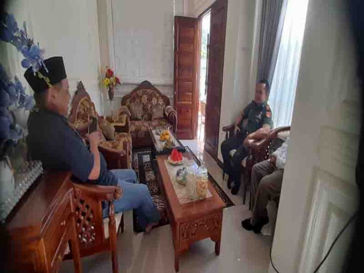 Danramil 14 Madukara  Hadiri Pertemuan Rutin IKKDES Kecamatan Madukara