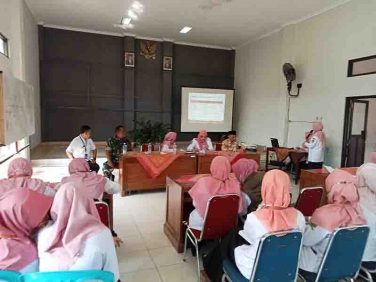 Babinsa Madukara Hadiri Penanganan Strategi Penurunan Stunting