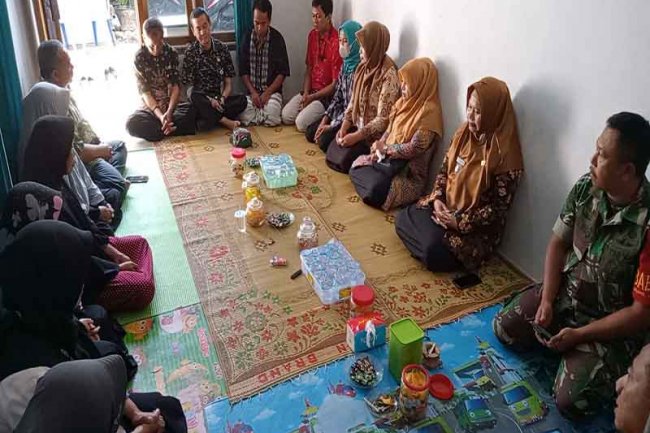 TA'ZIAH KE RUMAH DUKA, BENTUK KEPEDULIAN BABINSA JALIN HUBUNGAN EMOSIONAL DENGAN WARGA