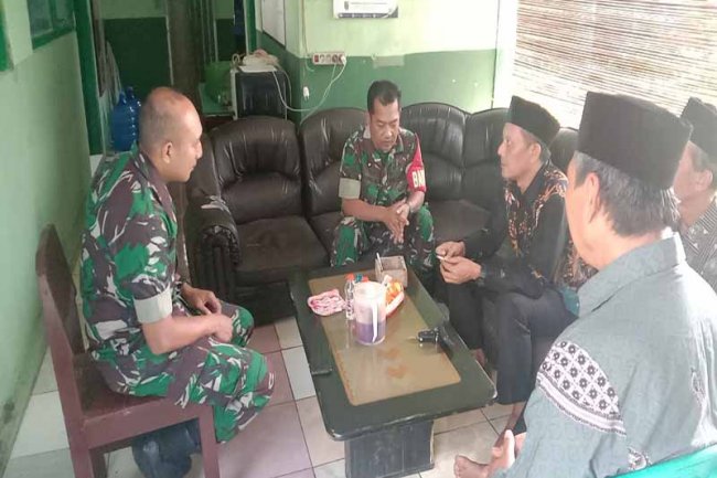 Melalui Giat Komsos Babinsa Ciptakan Situasi Yang Baik Dengan Warga Binaan