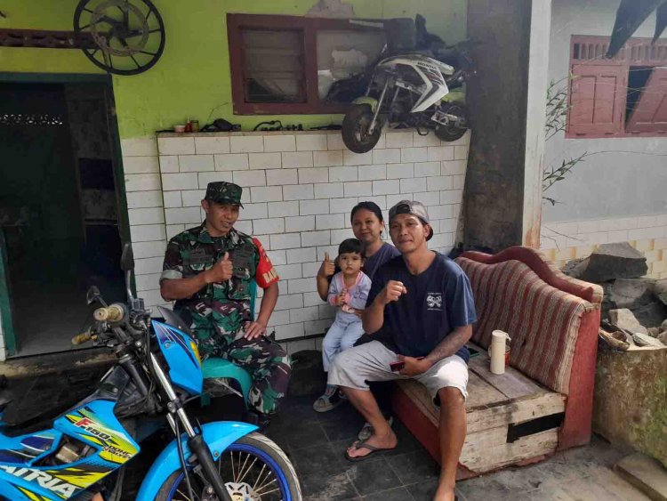 Keakraban Babinsa  Koeamil 14/Madukara Dan Warganya,Tumbuhkan Kekompakan Serta Kemanunggalan