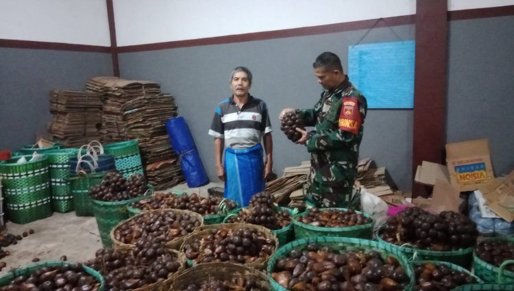 Galang Kegiatan Komunikasi Sosial (Komsos) Dengan Petani Salak