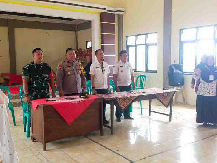 Babinsa Koramil 14/Madukara Laksanakan Pemantauan Pemilihan Anggota BPD