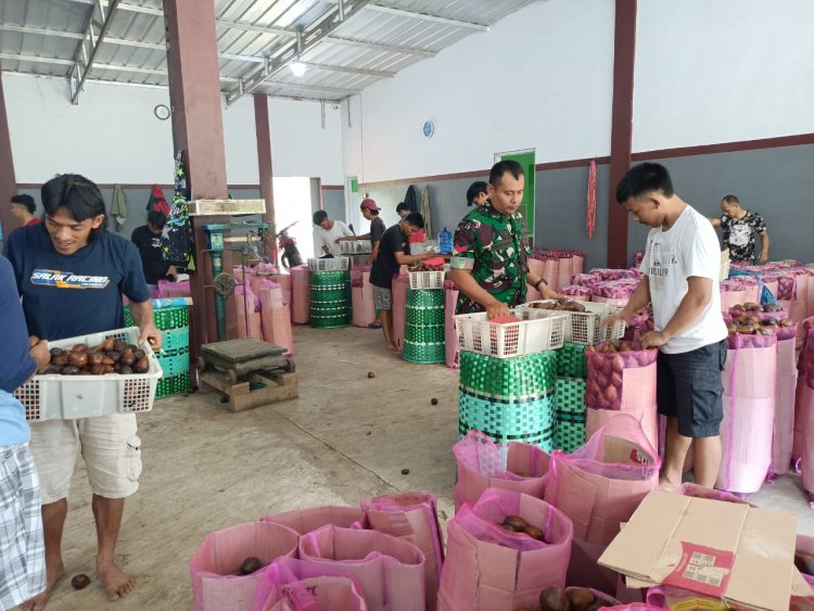 Galang Kegiatan Komunikasi Sosial (Komsos) Dengan Petani Salak
