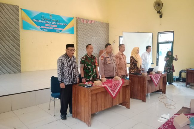 Babinsa Hadiri Rapat Pembentukan Panitia Pemilihan Kepala Desa