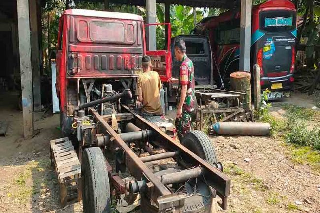 Mewujudkan Keakraban, Babinsa Koramil 14/Madukara Komsos Warga Binaan