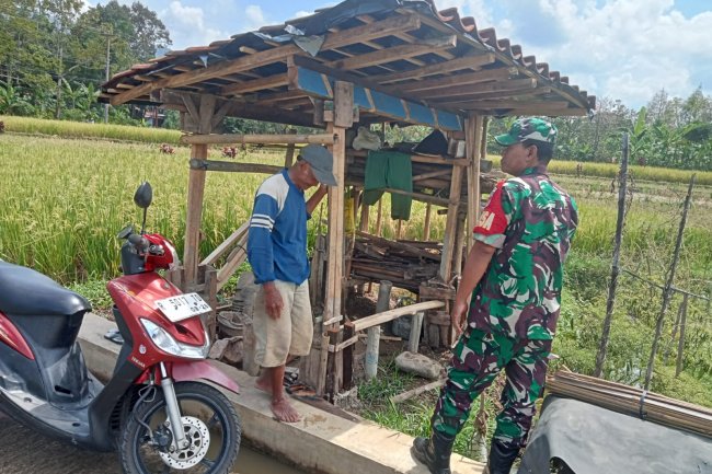 BABINSA KORAMIL 14/MADUKARA KOMSOS DENGAN PETANI CABAI DIWILAYAH BINAAN