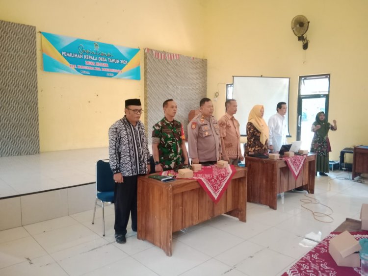 Babinsa Hadiri Rapat Pembentukan Panitia Pemilihan Kepala Desa