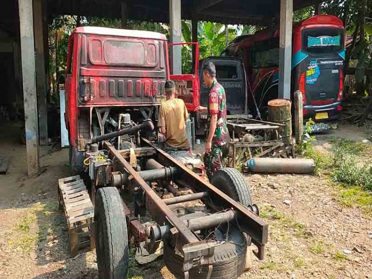 Mewujudkan Keakraban, Babinsa Koramil 14/Madukara Komsos Warga Binaan