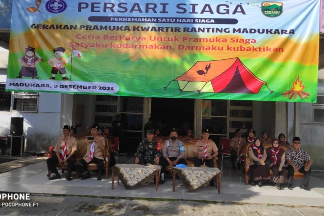 BABINSA KORAMIL 14/MADUKARA HADIR DALAM RANGKA PEMBUKAAN PERSARI KWARRAN MADUKARA TH 2023