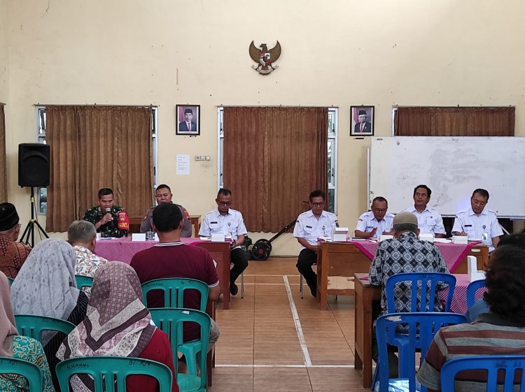 Hadiri Musrenbangkel, Babinsa Koramil 14/Madukara Dukung Program Pemerintah