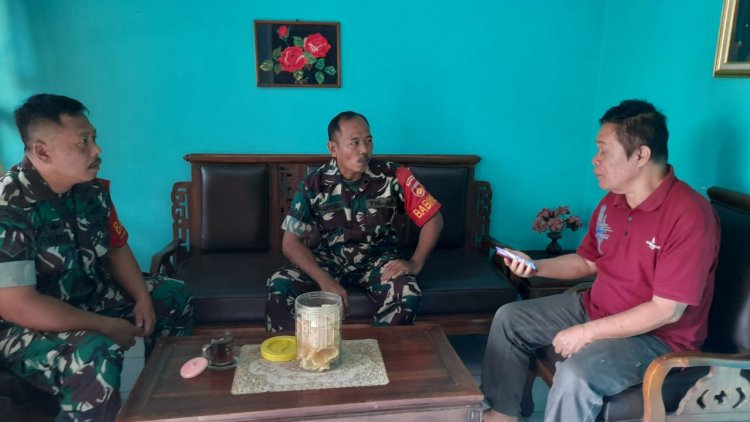 Mewujudkan Keakraban, Babinsa Koramil 14/Madukara Komsos Dengan Warga Binaan