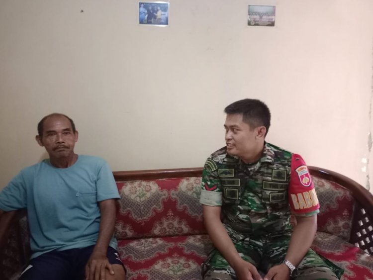 Keakraban Babinsa Koramil 14 Madukara dan Warganya, Tingkatkan Kekompakan serta Kemanunggalan