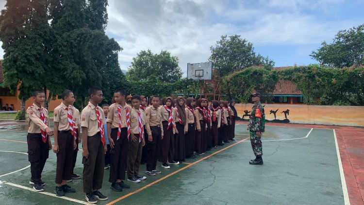 TANAMKAN KARAKTER CINTA TANAH AIR, BABINSA KORAMIL 14/MADUKARA