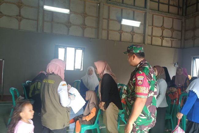 Laksanakan pendampingan Demi Suksesnya Sub PIN Polio Putaran 2