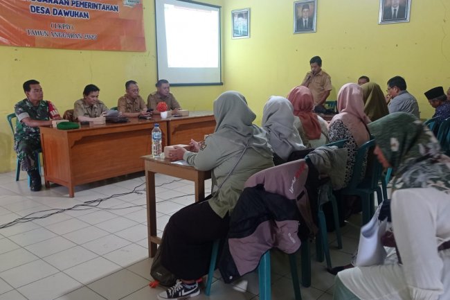 Hadiri MusrenbangDes, Babinsa Dukung Program Pemerintah