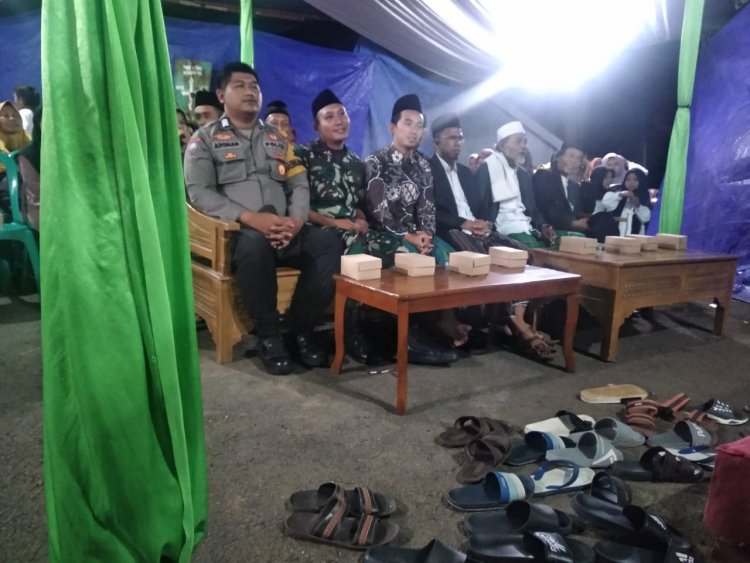 BABINSA KORAMIL 14/MADUKARA HADIRI PENGAJIAN ISRA MI’RAJ