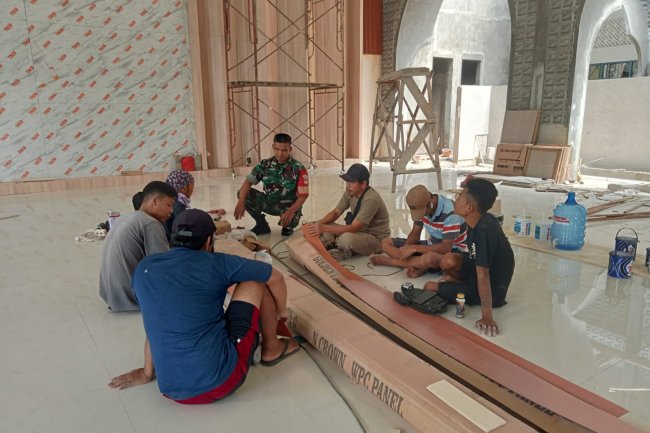 Lewat Komsos Jalin Silaturahmi Dengan Karyawan PLN Dilakukan Personel Jajaran Kodim 0704/Banjarnegara