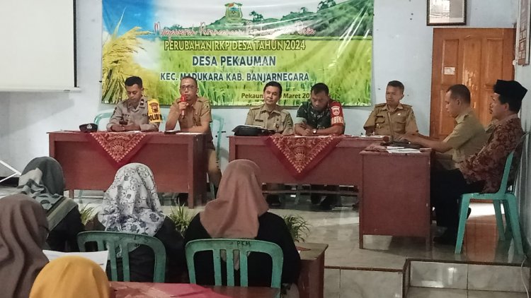 KEHADIRAN BABINSA DALAM RANGKA MUSRENBANGDES DI WILAYAH DESA BINAAN