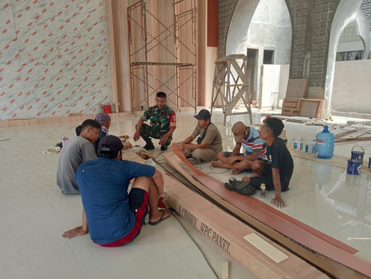 Lewat Komsos Jalin Silaturahmi Dengan Karyawan PLN Dilakukan Personel Jajaran Kodim 0704/Banjarnegara