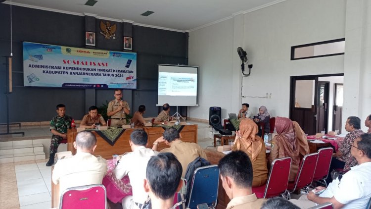 Koramil 14 /Madukara Hadiri Sosialisasi Administrasi Kependudukan Tingkat Kecamatan. Madukara