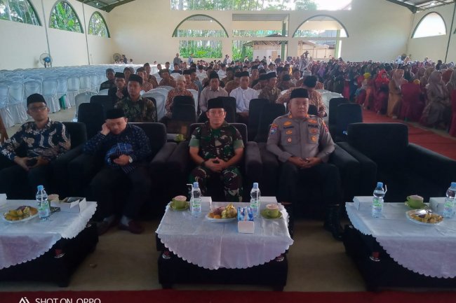 DANRAMIL 14/MADUKARA KODIM 0704/BANJARNEGARA KOREM 071/WIJAYAKUSUMA HADIRI IMTIHAN PTPT TAHFIDZ AL QUR’AN 30 JUZ BIL HIFDZI DAN NAHWU