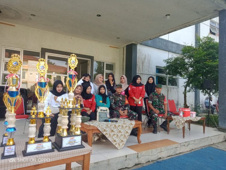 Babinsa 14/Madukara Hadiri Turnamen Bola Voli di Politeknik Banjarnegara