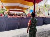 Babinsa Pantau dan ikuti Jalannya Puncak Acara Ruwat Bumi Desa Clapar dan Pagelaran Wayang Kulit
