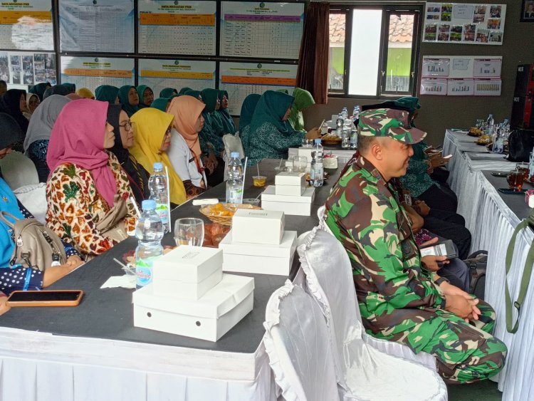 Danramil 14/Madukara Monitoring Kegiatan Bina Wilayah dan PKK Kecamatan Madukara