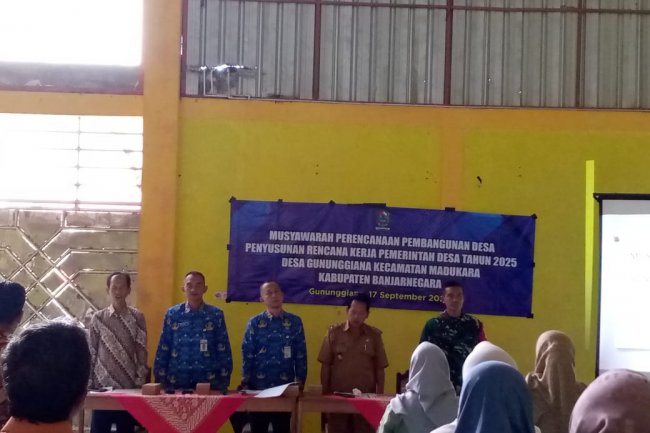 Hadiri Musrenbang Wujud Sinergi Babinsa dengan Pemerintah Desa Demi Kemajuan Desa.