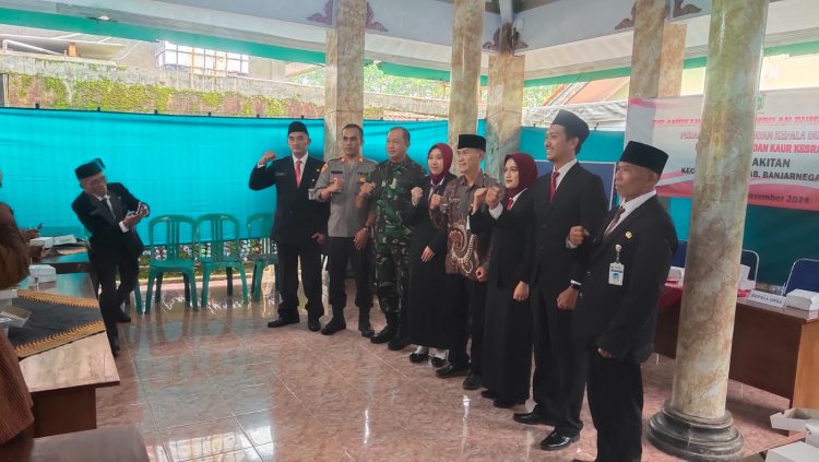 Hadiri Pelantikan Perangkat Desa, Danramil Koramil 14/Madukara Harapkan Pejabat Baru Mendedikasikan Untuk Kepentingan Masyarakat.
