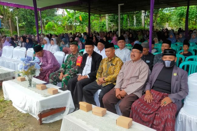 Babinsa Koramil 14/Madukara Hadiri Halal Bihalal Ke Desa Binaan   