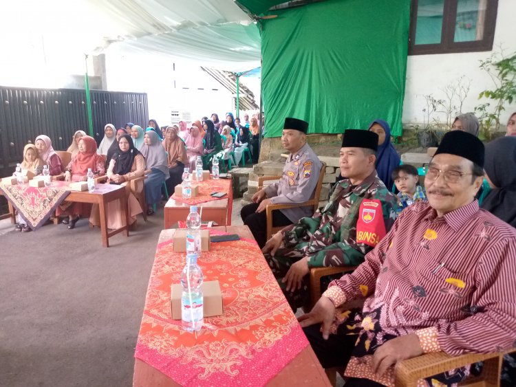 Babinsa Koramil 14/Madukara Hadiri pengajian dan Halal Bihalal