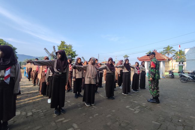 Peran Babinsa Dalam Pembinaan Karakter Kepada Siswa Siswi, Sebagai Wujud Kepedulian di Dunia Pendidikan