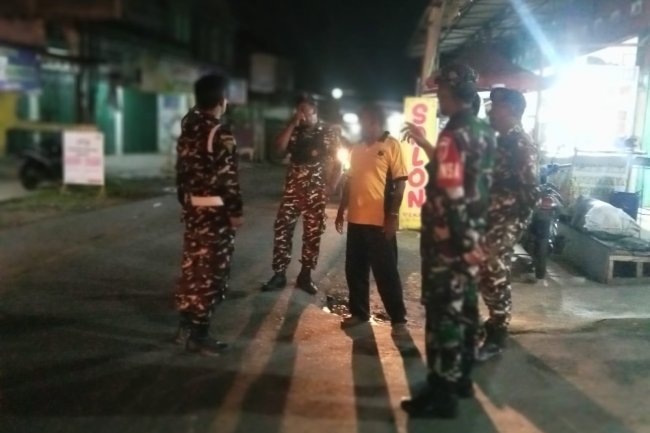 Koramil 14/Madukara Gelar Patroli Bersama, Guna Ciptakan Kondisi Yang Aman