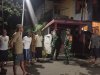 Patroli Rutin Piket Koramil 14/Madukara Sambangi Warga Yg Sedang Ronda Jaga Kondusifitas Wilayah